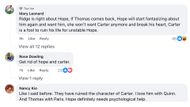 Fan reactions to B&B's Forrester vs Logan war | Facebook/The Bold and the Beautiful News & Spoilers